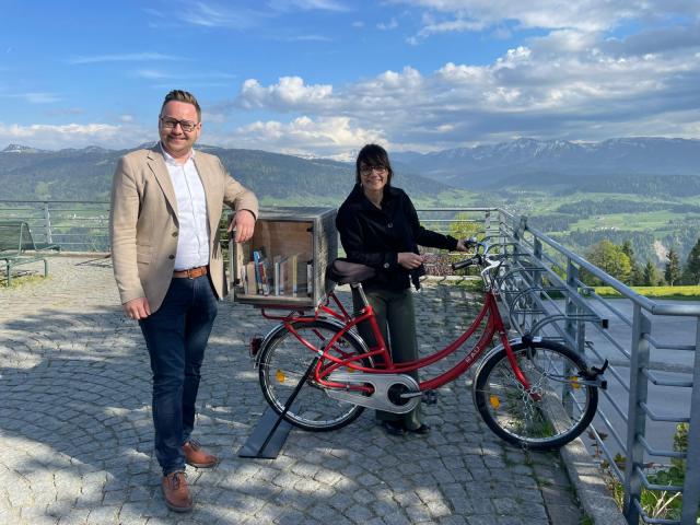 Martina und Bgm. Johannes Feurle